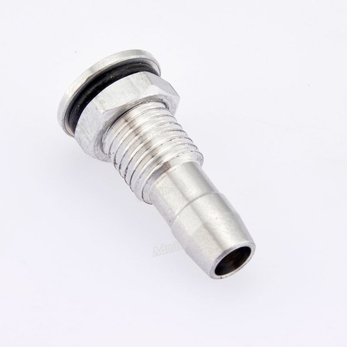 1pc Aluminum Water Nipples L25mm M8 Thread Rc Boat Fuel Nozzles For 4X7mm Tubes