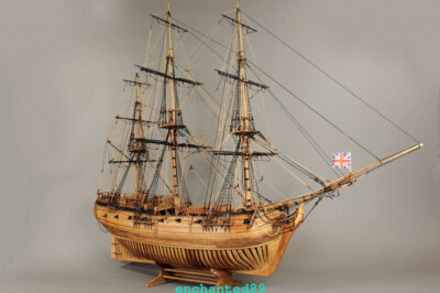 HMS Druid 1766 Scale 1/50 900mm 35.4'' POF Unassembly Cherry Wood Model Ship Kit