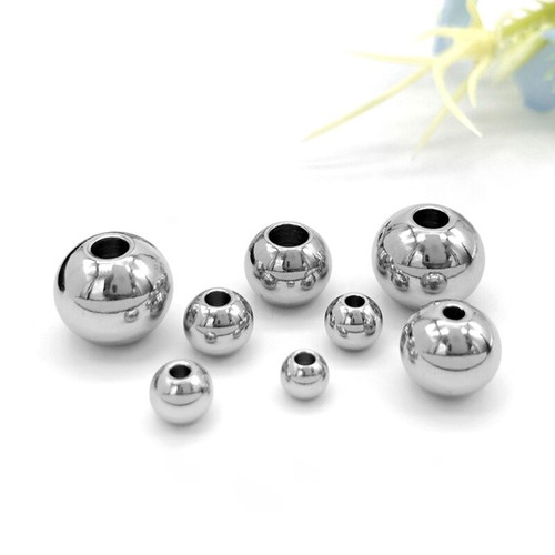 Edelstahl Kugellager Rollenperlen Ø 2 mm - 60 mm mit 1 mm - 6 mm Durchgangsbohrung - Bild 4 von 12
