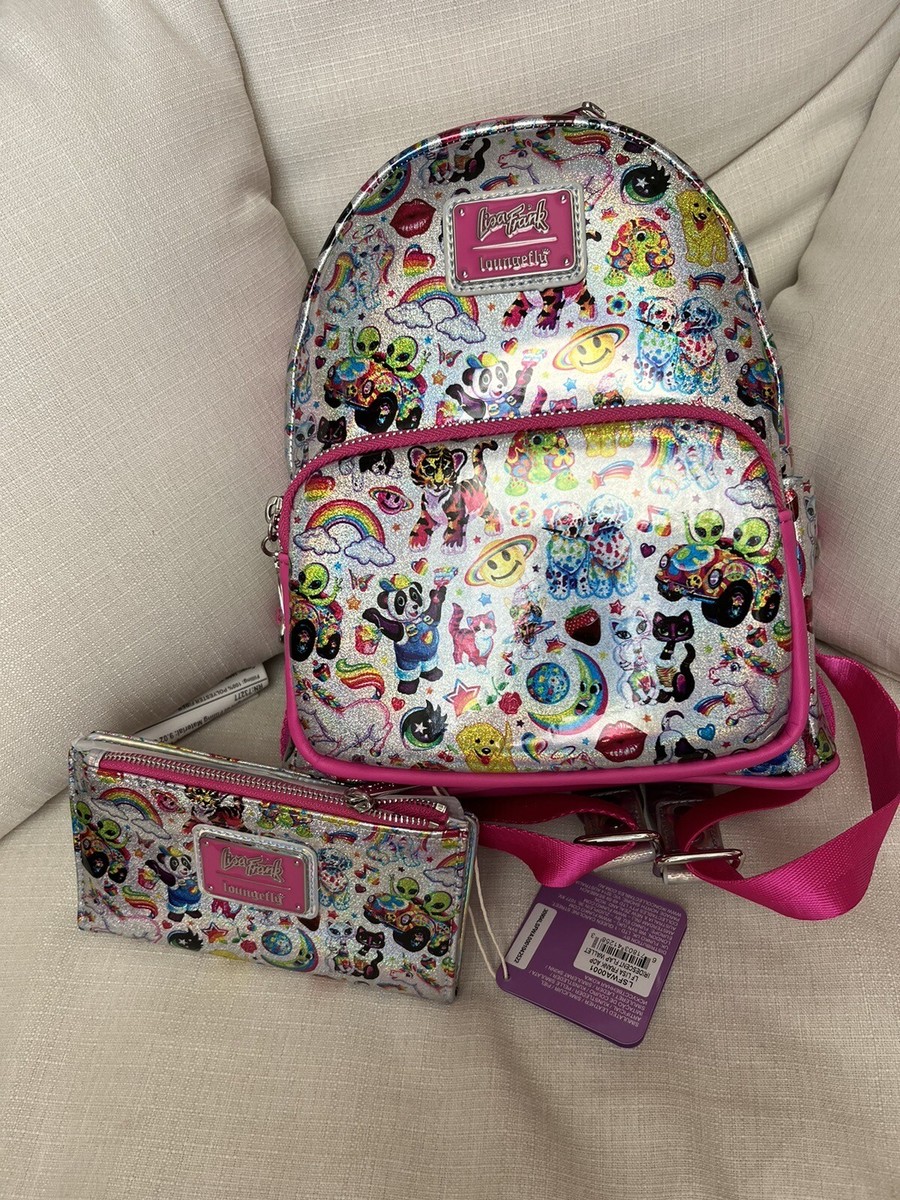 ◆LOUNGE FLY◆Lisa Frank Holographic リュック 送料込 ◇LOUNGE FLY◇Lisa Frank Holographic リュック 送料込