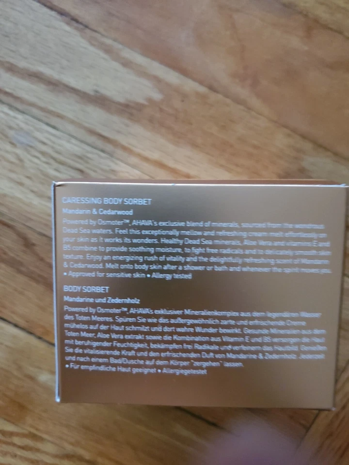 Сорбет Ahava Caressing Body 12,3 унции Лосьон и крем для тела - Изображение 3 из 4