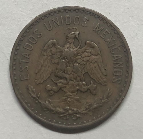 1939 Mo Mexico 2 Centavos - Picture 2 of 2