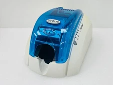 FOR PARTS - Evolis Pebble 4 Basic Single-Sided Badge ID Card Printer PBL401OCU