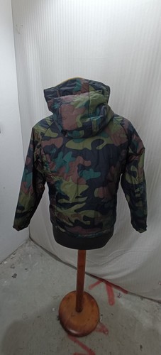 Articolo d3225 giubbotto donna K-way double nero/verde militare, taglia XXS, eti - Foto 6 di 16