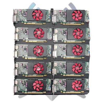 Lot of 10, AMD, OUGA11, 1GB Desktop PC Graphics Card, *AF82823* | eBay