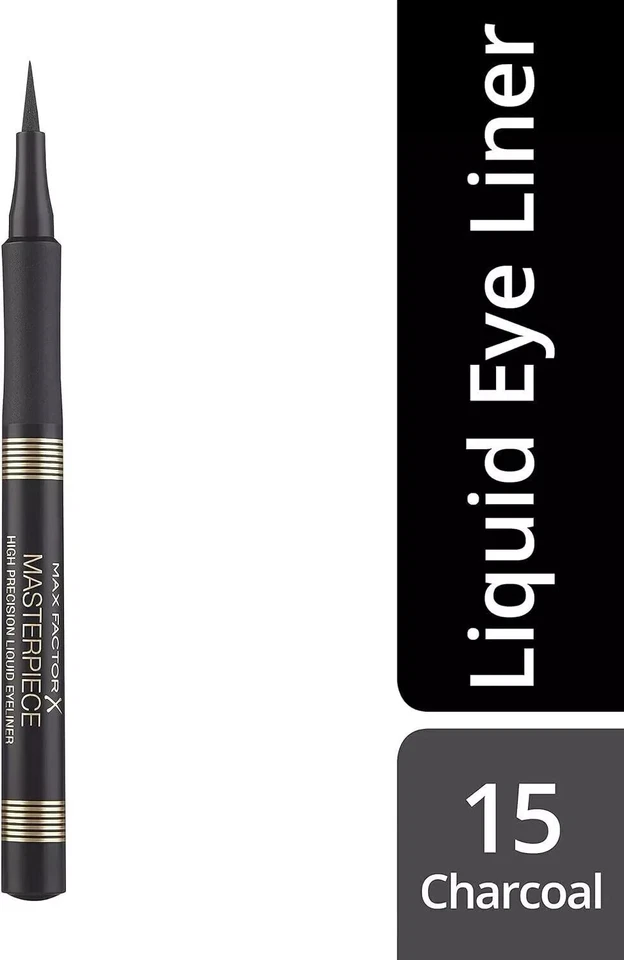 MAX FACTOR Masterpiece High Precision Liquid Eyeliner - Long Lasting Black - NEW - Image 3 of 4