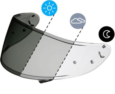 Original Shoei CWR-1 Photochromic Visor Shoei X-Spirit 3 Shoei NXR Shoei RYD