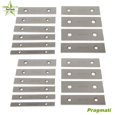 1/8 × 5'' 10 Pair Precision Parallel Set Packing In Case 0.0003 Tolerance