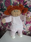 Jesmar Cabbage Patch Doll Headmold 1 in hard to find outfit.