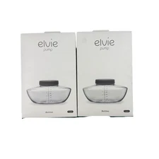 Elvie Pump Breastmilk Storage Bottles 2- 3 Packs- 6 Bottles Total