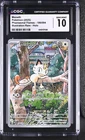 Meowth - Illustration Rare - 106/094 - Phantasmal Flames Pokemon - CGC 10