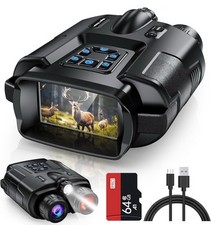 4K Night Vision Goggles for Adults, 2000FT Infrared Night Vision Binoculars