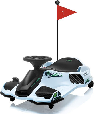 24V Ride on Drift Car for Kids,7Ah Battery 180W Brushless Quieter Motor Electric