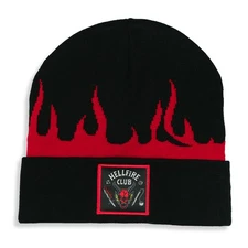 Stranger Things Beanie Hellfire Club Adult Knit Cuffed Winter Hat OSFM