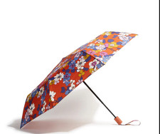 Vera Bradley BALSAM GARDEN Mini Umbrella Auto open/close NWTS