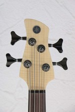 Yamaha TRBX604FM Natural Satin E-Bass 4-saitig, Flame Maple Finish