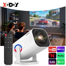 XGODY Android Projector LCD Bluetooth 4K 1080P WiFi Home Theater Smart Projector