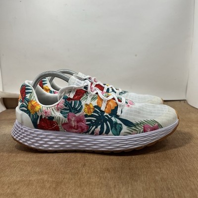 NO BULL Women Size 9.5 White SuperFabric Trainers Running Shoes