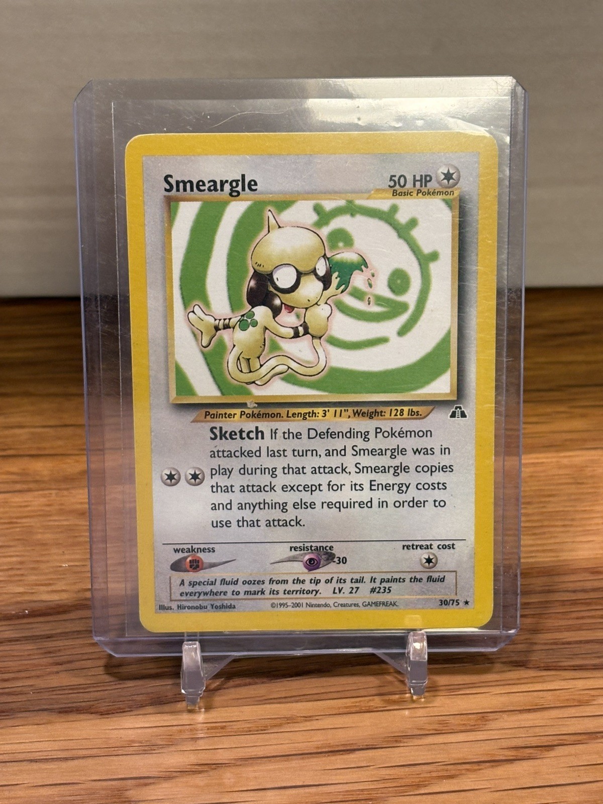 Pokemon Card - Smeargle Neo Discovery 30/75 Rare
