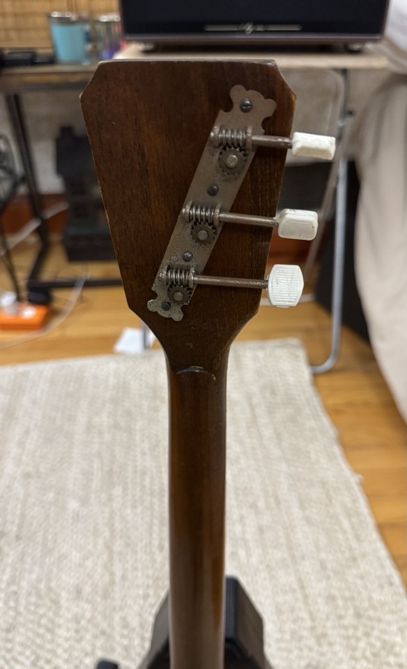 VTG Russian Balalaika Three String Musical Instrument Soviet era Made ...