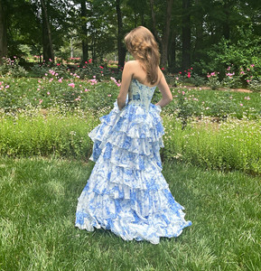 Light Blue Prom Dress