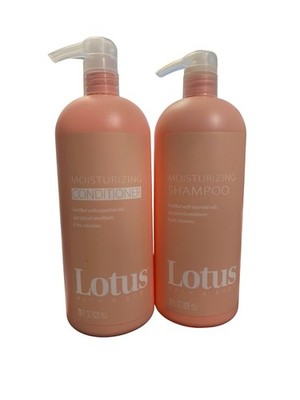 Lotus Moisturizing Shampoo And Conditioner 28 Fluid Oz Each