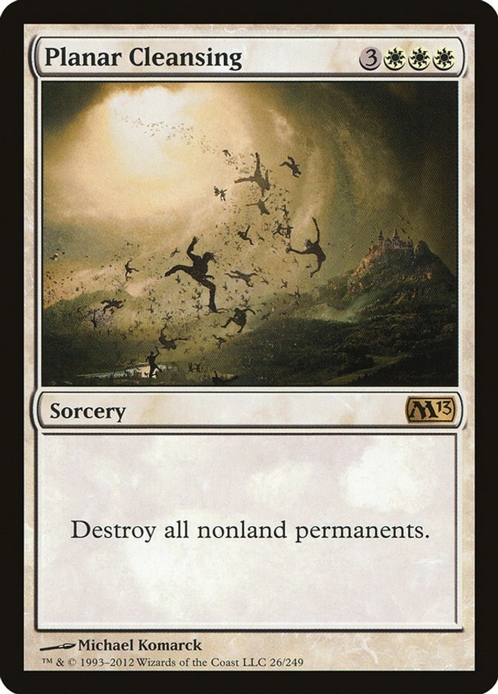 Planar Cleansing #26 (NM) Magic 2013 (M13) (M13) MTG