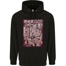 Japanese Sound of City Vibes Japan Childrens Kids Hoodie