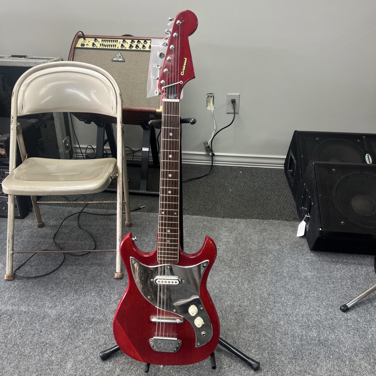 Crestwood Teisco Electric Guitar Vintage | eBay Crestwood Teisco Electric Guitar Vintage | eBay