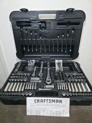 Vintage Craftsman USA 155-Pc Mechanics Tool Set 35155 - Pristine 2005 KU G2 VA