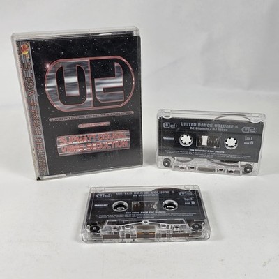 United Dance Volume 5 Cassette Tape Double Pack Hardcore Slipmatt Dougal Vibes