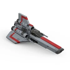 Compatible Colonial Viper MK1 606 Gray Version from TV Show Building Toys