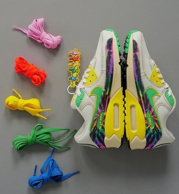 Nike Air Max 90 x Grateful Dead x University of Oregon Grateful Ducks Men s 11.5
