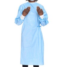 Halyard Basics Non-Reinforced Surgical Gown with Towel Large 20 Ct