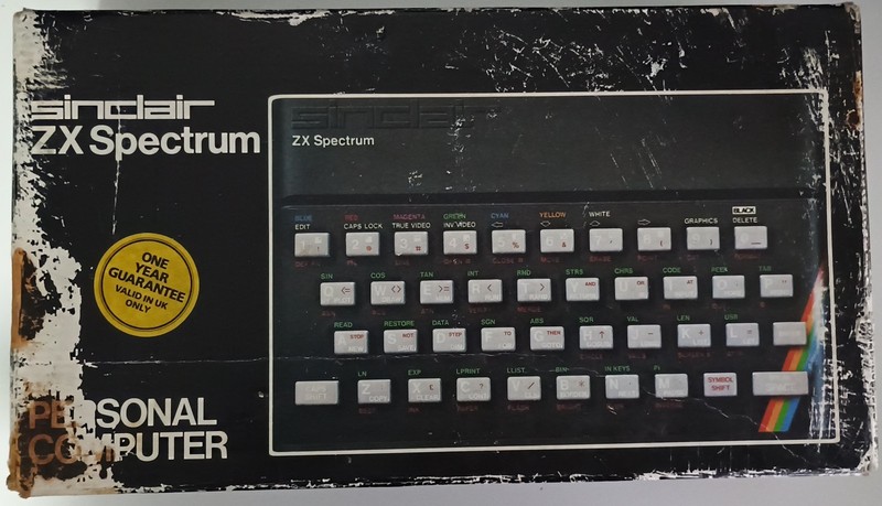 ZX Spectrum 48k Box And Polys - BOX AND POLYS ONLY.