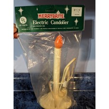 Vintage Merry Brite Electric Candolier, New in Package