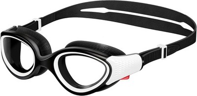 Otionus Schwimmbrille Erwachsene: Panoramablick, Rutschfeste Kopfband-Textur