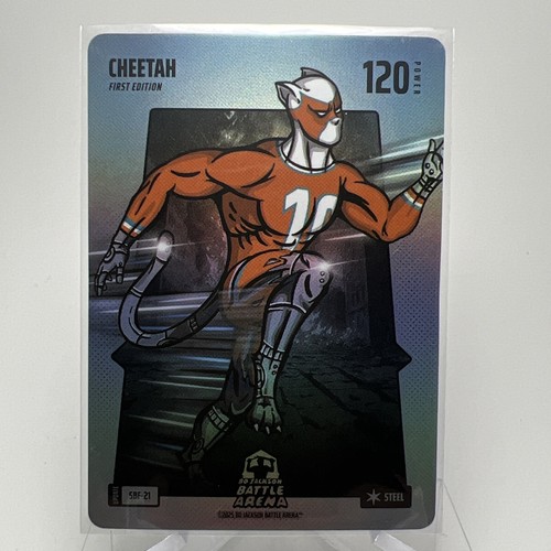 Bo Jackson Battle Arena Update #SBF-21 Silver Battlefoil CHEETAH - Tyreek Hill