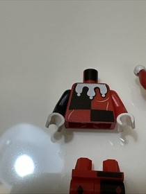 LEGO Batman 7886 Harley Quinn Minifigure Bat026 9.5/10 Condition w/ Accessories