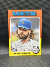 2024 Topps Heritage High Number Jesse Winker #600 New York Mets Base Baseball