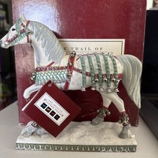 Trail of Painted Ponies Silver Bells 12235 Numbered 1E/6118 Resin Horse 2006