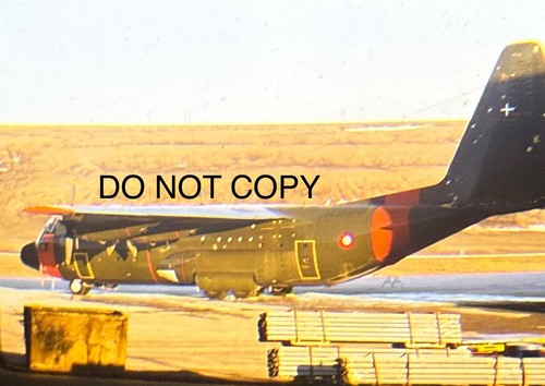 1970s RDAF C-130 Thule Air Base Greenland Aircraft Slide (71)
