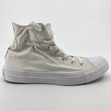 Converse Chuck Taylor All Star High Womens Size 7 White Athletic Shoes Sneakers
