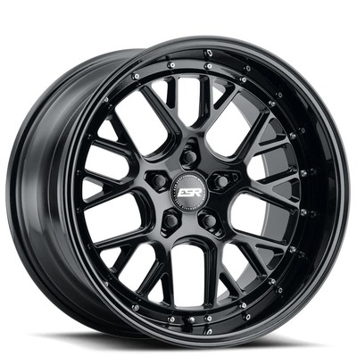 19x9.5'' ESR Wheels CS11 Gloss Black JDM Style Rims