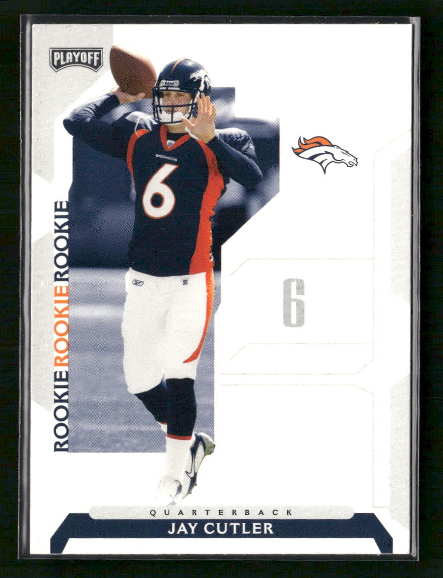 Jay Cutler 2006 Playoff NFL Playoffs #74 Rookie Denver Broncos