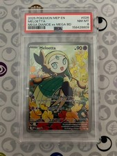 Pokemon Mega Evolution MEP 026 Meloetta Mega Diancie BD Promo PSA 8 MINT!