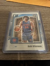 2024-25 PANINI DONRUSS OPTIC ROOKIE BOBI KLINTMAN #289 RC PISTONS