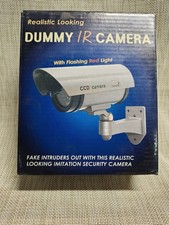 Dummy IR Camera Realistic Looking With Flashing Red Light
