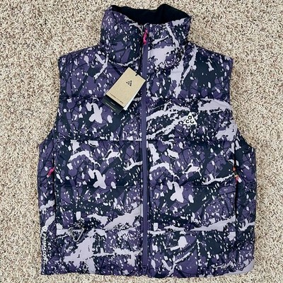 Nike ACG Women s Lunar Lake Therma FIT Puffer Vest Purple FV7331-573, Size Small