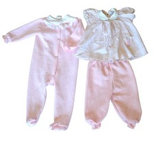 Vintage 90s Sesame Street Baby Carter's Pink Cottagecore Bundle Size 18 Months